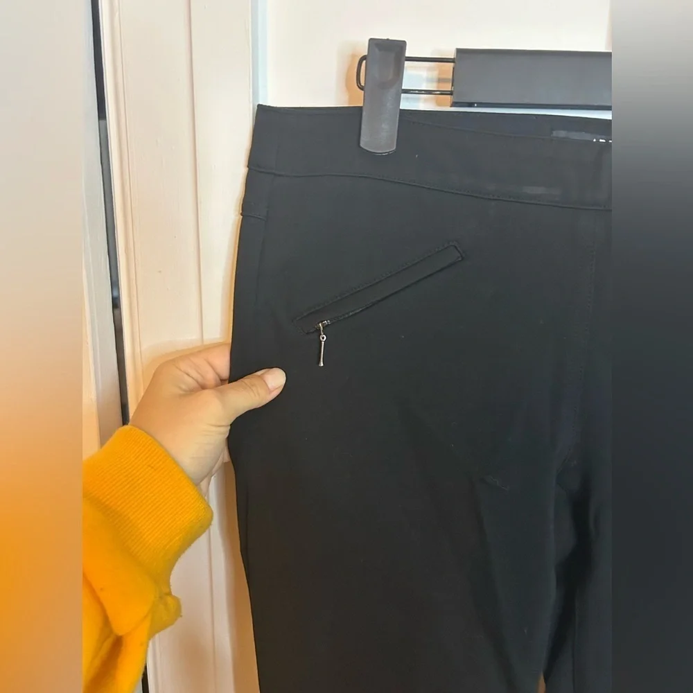 Abs Platinum Black Skinny Leg Zip Pocket Pants - Picture 6 of 7